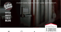 Desktop Screenshot of laughingsamurai.com